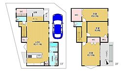 東住吉区矢田6丁目　中古戸建