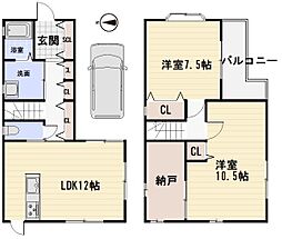 松原市河合３丁目の一戸建て