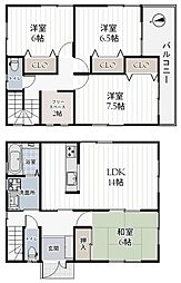 堺市中区深阪１丁の一戸建て