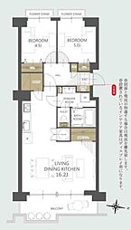 朝日プラザ松原Ｄ棟