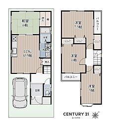 堺市西区浜寺石津町西２丁の一戸建て