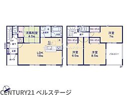 JR内房線　袖ケ浦市神納　新築戸建　12号棟