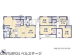 JR内房線　袖ケ浦市福王台4丁目　新築戸建　5号棟