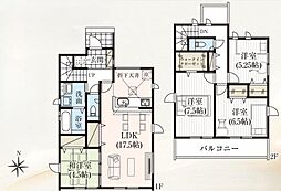 JR内房線　木更津市吾妻2丁目　新築戸建3号棟