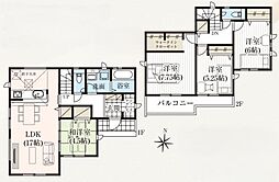 JR内房線　木更津市吾妻2丁目　新築戸建8号棟