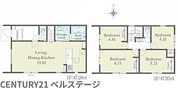 JR内房線　袖ケ浦市蔵波台3丁目　新築戸建