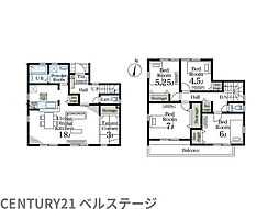 JR内房線　木更津市貝渕1丁目　新築戸建2号棟