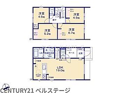 JR内房線　袖ケ浦市奈良輪　新築戸建4号棟