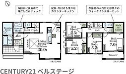 JR内房線　木更津市祇園2丁目　新築戸建1号棟