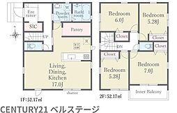 JR内房線　木更津市高柳　新築戸建14号棟