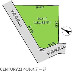 JR内房線　木更津市金田西53街区　売土地