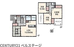 JR内房線　木更津市中島　新築戸建1号棟