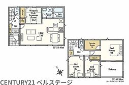 JR内房線　木更津市高柳　新築戸建1号棟