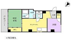 サンシティ鷹匠　鷹匠2丁目　5階角べや