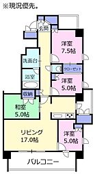 駿河区中原　ル・シェモア中原　8階