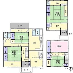 敷地90坪以上離れ付中古住宅
