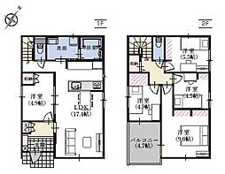駿河区中島20期 新築分譲住宅 全3棟 1号棟