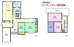 清水区蜂ヶ谷 街並みが一望できるガレージ付き住宅