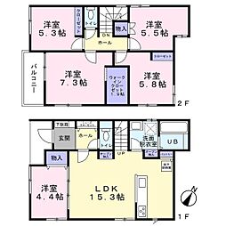 ＼駿河区広野4丁目／　南西接道で陽あたり良好　2号棟