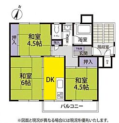 丸子団地S-2棟　304号室