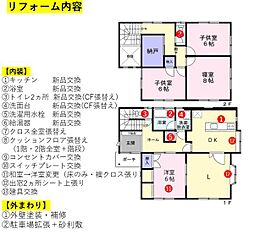 リフォーム工事中　駿河区中島　東南カド
