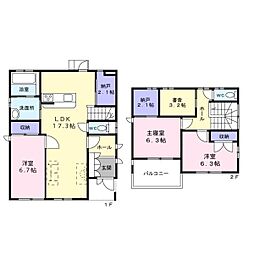 葵区足久保口組　中古住宅