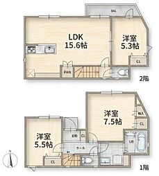 葛飾区細田5丁目の一戸建て