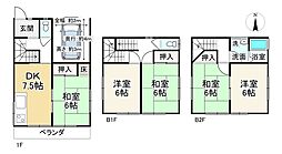 宇治市広野町小根尾の一戸建て