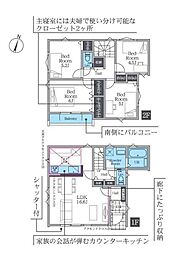 平塚市平塚2丁目の一戸建て