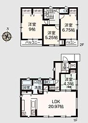 横須賀市ハイランド３丁目の一戸建て