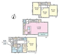 平塚市龍城ケ丘の一戸建て
