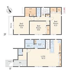 横浜市南区中里４丁目の一戸建て