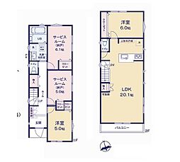 横浜市港北区下田町3丁目の一戸建て