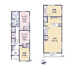 横浜市港北区下田町3丁目の一戸建て