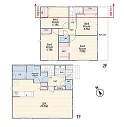 横浜市港南区下永谷3丁目の一戸建て