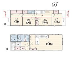 横浜市港南区上永谷５丁目の一戸建て