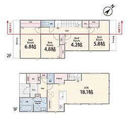 横浜市港南区上永谷５丁目の一戸建て