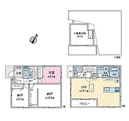 横浜市鶴見区北寺尾1丁目の一戸建て