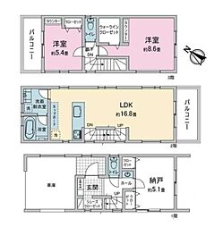 横浜市栄区本郷台３丁目の一戸建て