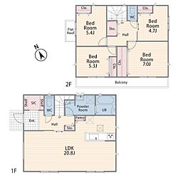 横浜市港南区芹が谷１丁目の一戸建て