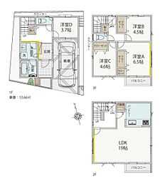 川崎市宮前区犬蔵1丁目の一戸建て