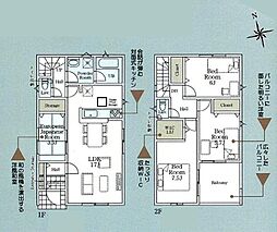 海老名市社家２丁目の一戸建て