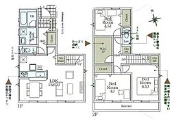 海老名市社家２丁目の一戸建て