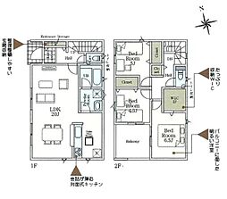 海老名市社家２丁目の一戸建て