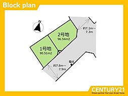 博多区西春町2丁目1期　1号地　全2区画