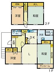 大きな車庫のある家常盤1条2丁目戸建