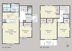 あきる野市草花　24-2期　新築分譲住宅　3号棟全3棟