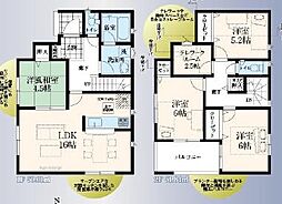 武蔵村山市本町　第13　新築分譲住宅　2号棟全6棟