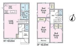 あきる野市野辺　24-1期　新築分譲住宅　2号棟全5棟
