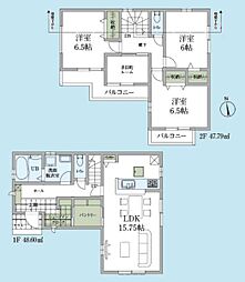 武蔵村山市岸3丁目　第5　新築分譲住宅　2号棟全2棟